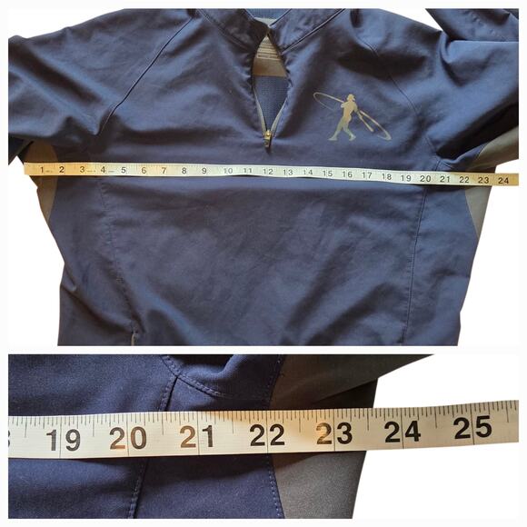 Nike Ken Griffey Jr Jacket Pullover Windbreaker, Quarter Zip Baseball sz Small - Picture 8 of 12